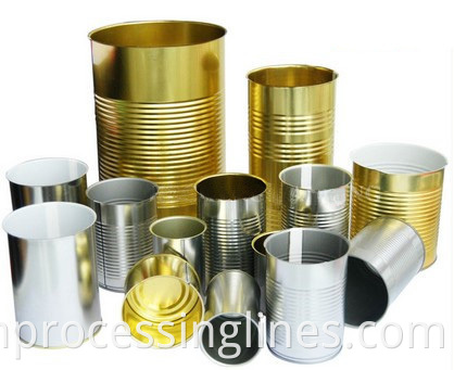 Hot sale tin can production line for plant